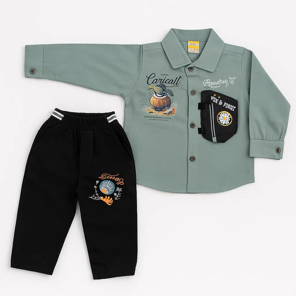 Baby boy shirt Pants 2 piece set