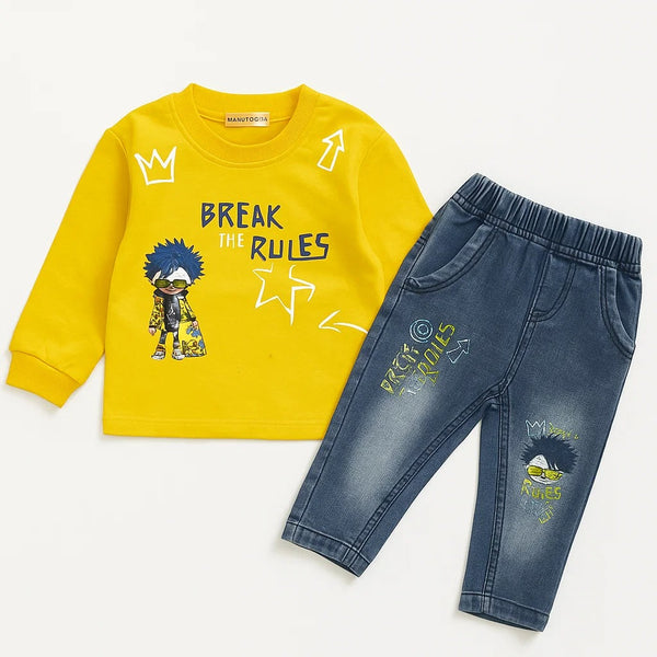 Baby boy shirt Pants 2 piece set