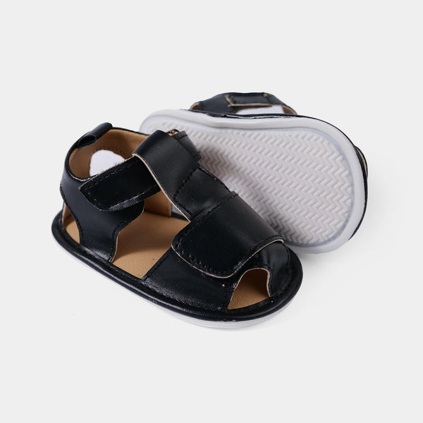 Baby Boy Solid Booties